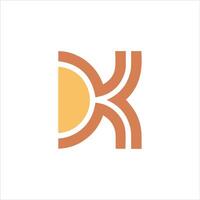 dk and kd letter logo design.dk,kd initial based alphabet icon logo design vector