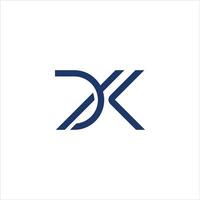 dk y kd letra logo diseño.dk,kd inicial establecido alfabeto icono logo diseño vector