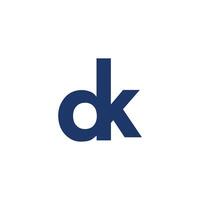 dk and kd letter logo design.dk,kd initial based alphabet icon logo design vector
