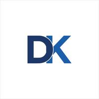 dk y kd letra logo diseño.dk,kd inicial establecido alfabeto icono logo diseño vector