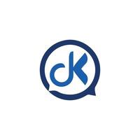 dk y kd letra logo diseño.dk,kd inicial establecido alfabeto icono logo diseño vector