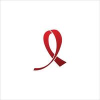 Vector image of icon pink ribbon. cancer awareness Desing