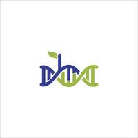 DNA Logo Vector Design Template