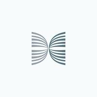 initial logo cd, dc, d inside c rounded letter negative space logo vector