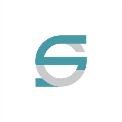 CS and SC creative initial based letter icon logo vector designs