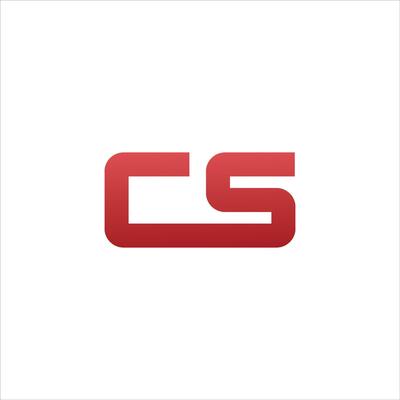 CS and SC creative initial based letter icon logo vector designs