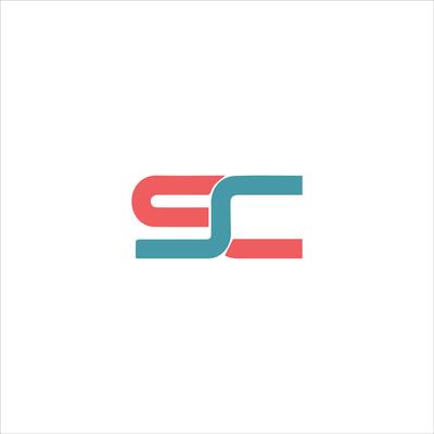 CS and SC creative initial based letter icon logo vector designs