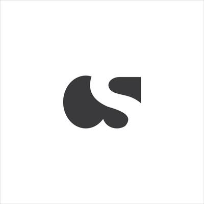CS and SC creative initial based letter icon logo vector designs