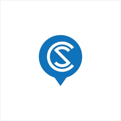CS and SC creative initial based letter icon logo vector designs