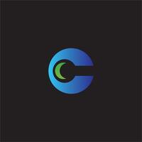 Initial letter c logo vector design template
