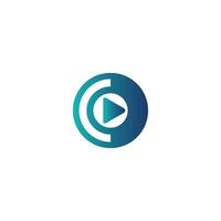 Initial letter c logo vector design template