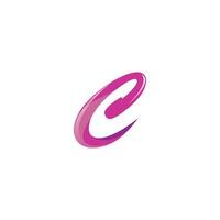 Initial letter c logo vector design template