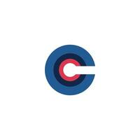 Initial letter c logo vector design template