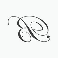 Initial letter eb logo or be logo vector design template