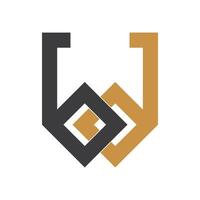 Initial letter bd logo or db logo vector design template