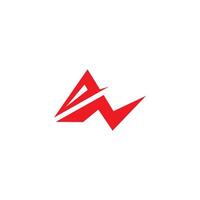 Initial letter az or za logo design template vector