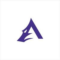 Initial letter a logo vector template