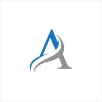 Initial letter a logo vector template