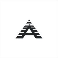 Initial letter a logo vector template