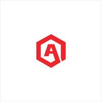 Initial letter a logo vector template