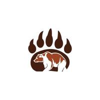 Bear Logo Vector Design Template