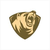 Bear Logo Vector Design Template