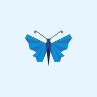 plantilla de diseño de vector de logotipo de mariposa