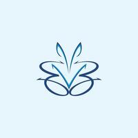 Butterfly logo vector design template