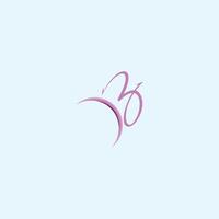 Butterfly logo vector design template