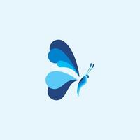 Butterfly logo vector design template