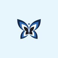 Butterfly logo vector design template