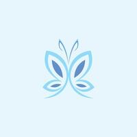 Butterfly logo vector design template