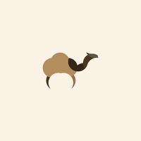 Animal Camel Logo Design Template vector