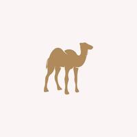 Animal Camel Logo Design Template vector