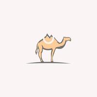 Animal Camel Logo Design Template vector