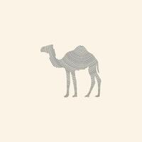 Animal Camel Logo Design Template vector