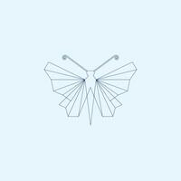 Butterfly logo vector design template