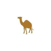 Animal Camel Logo Design Template vector