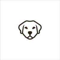 animal perro logo vector diseño plantillas