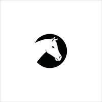 animal caballo logo vector diseño modelo