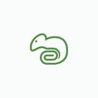 Gecko Lizard Logo Vector Design Template