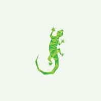 Gecko Lizard Logo Vector Design Template