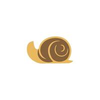 caracol logo vector diseño modelo