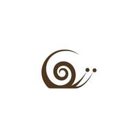 Snail Logo Vector design Template