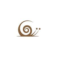 Snail Logo Vector design Template