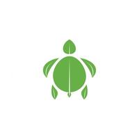 Turtle design logo vector. Turtle animal vector