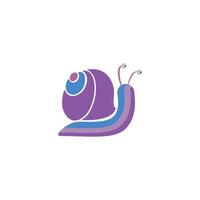 Snail Logo Vector design Template