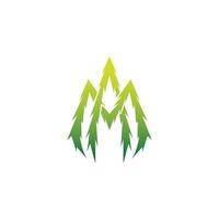 AM, MA, A AND M Abstract initial monogram letter alphabet logo design vector