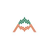 AM, MA, A AND M Abstract initial monogram letter alphabet logo design vector