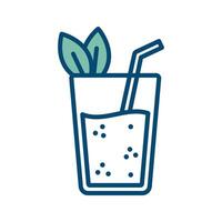 smoothie icon vector design template in white background